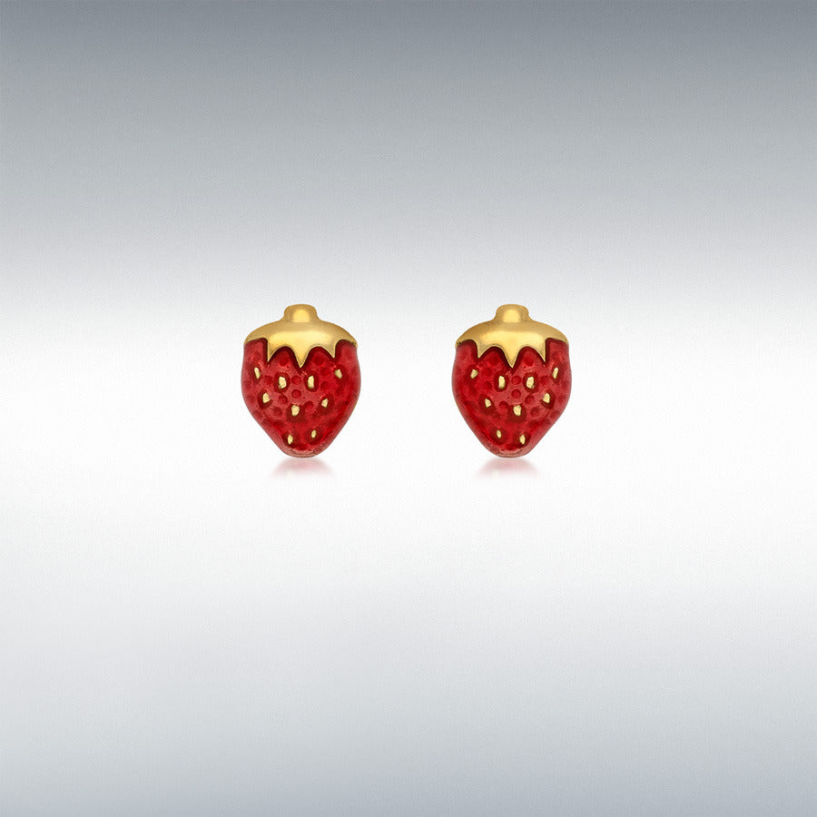 strawberry earrings