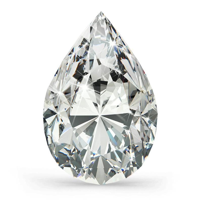 4.58 CT PEAR DIAMOND